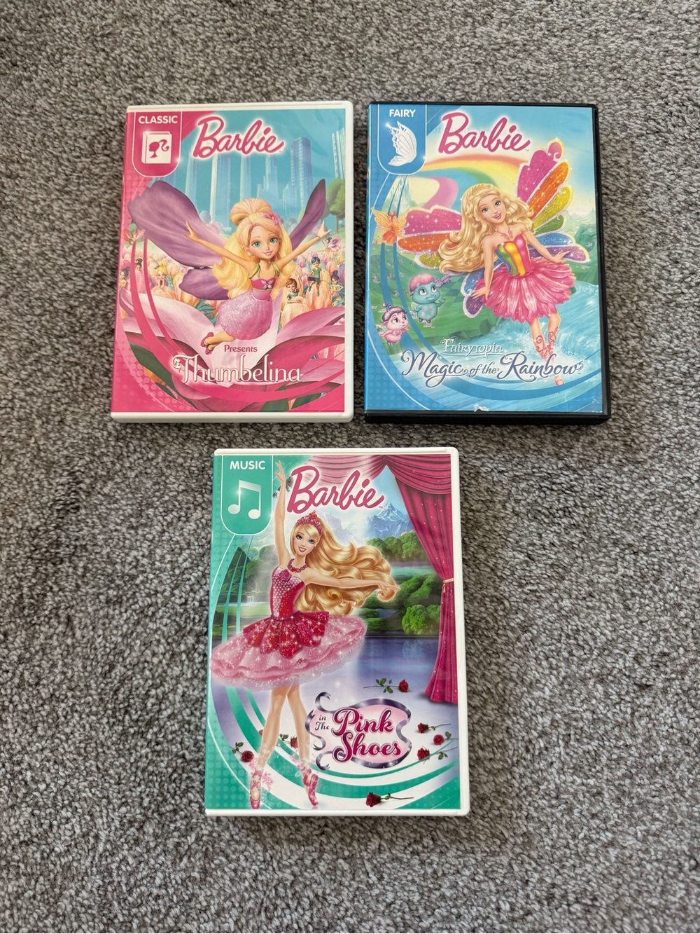 Barbie DVD Bundle of 3 Y2K